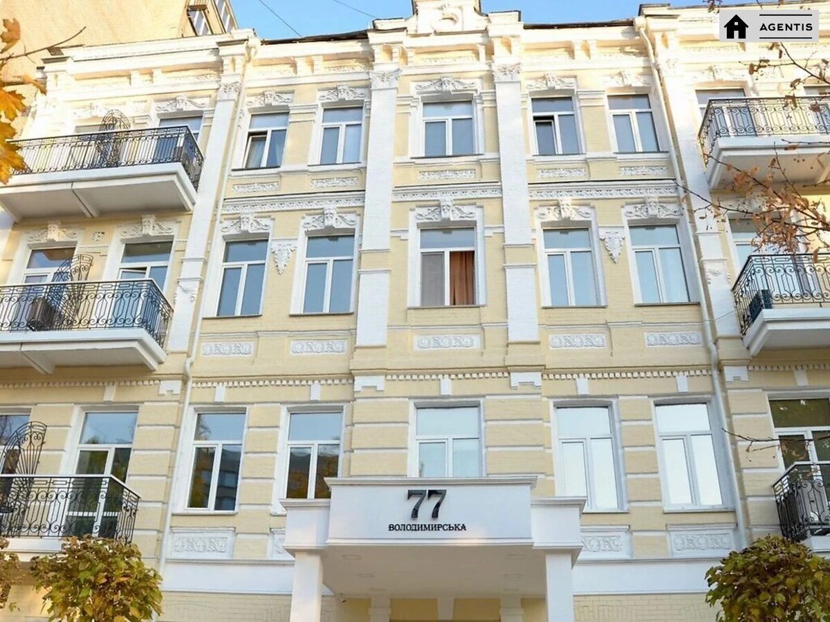 Сдам квартиру. 1 room, 49 m², 4th floor/4 floors. 77, Владимирская 77, Киев. 