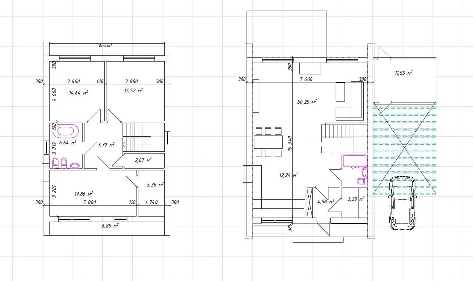 Продаж будинку 158 m², 2 поверхи. Смыковцы. 