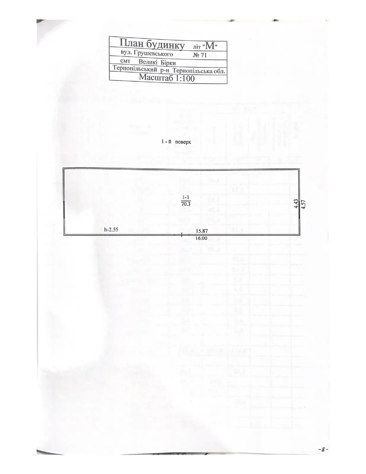 Продам нерухомість під комерцію 717 m², 1 пов./2 поверхи. Грушевського вул., Великі Бірки. 