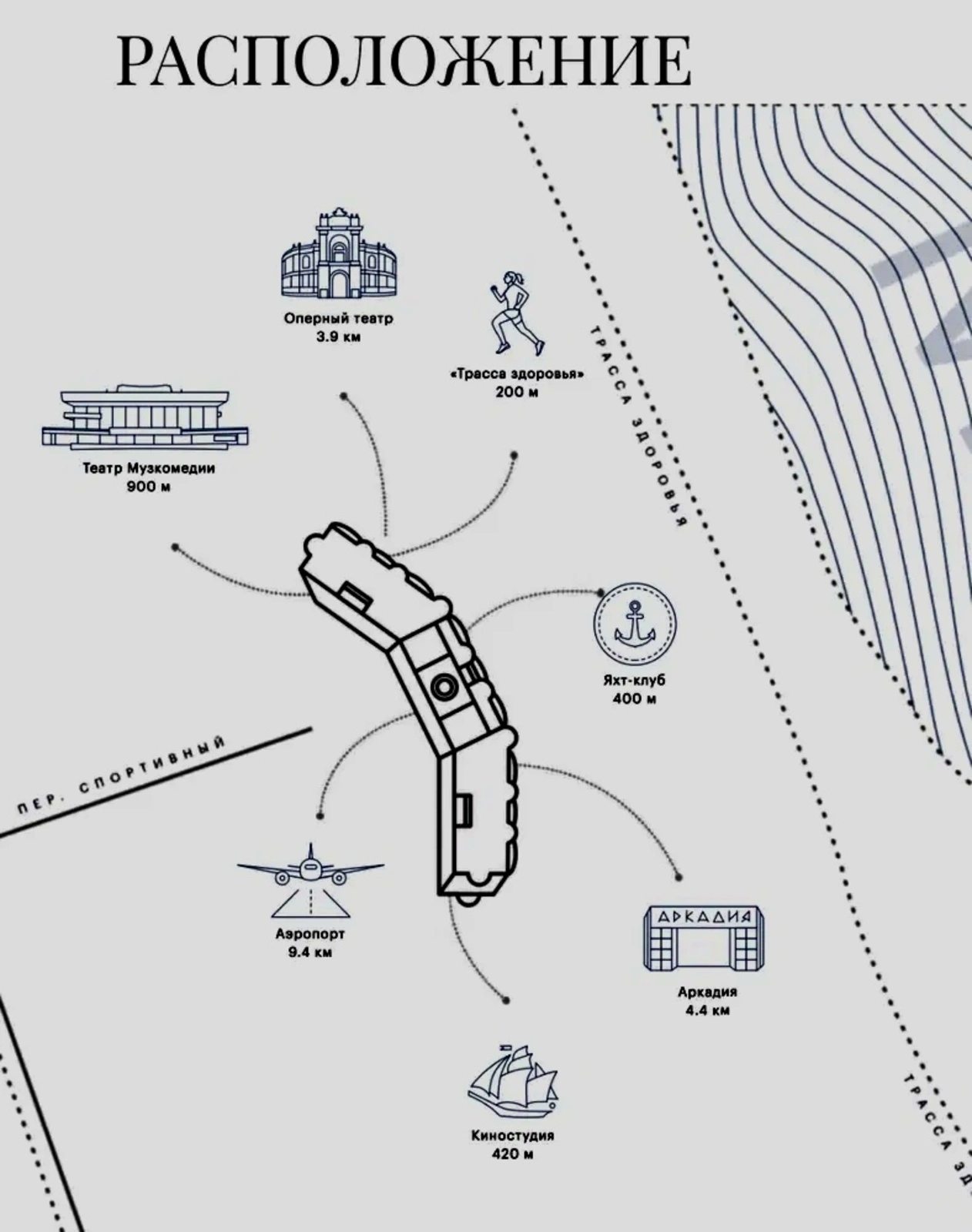 Продаж квартири 3 кімнати, 105 m², 8 пов./10 поверхів. 29, Французський б-р, Одеса. 