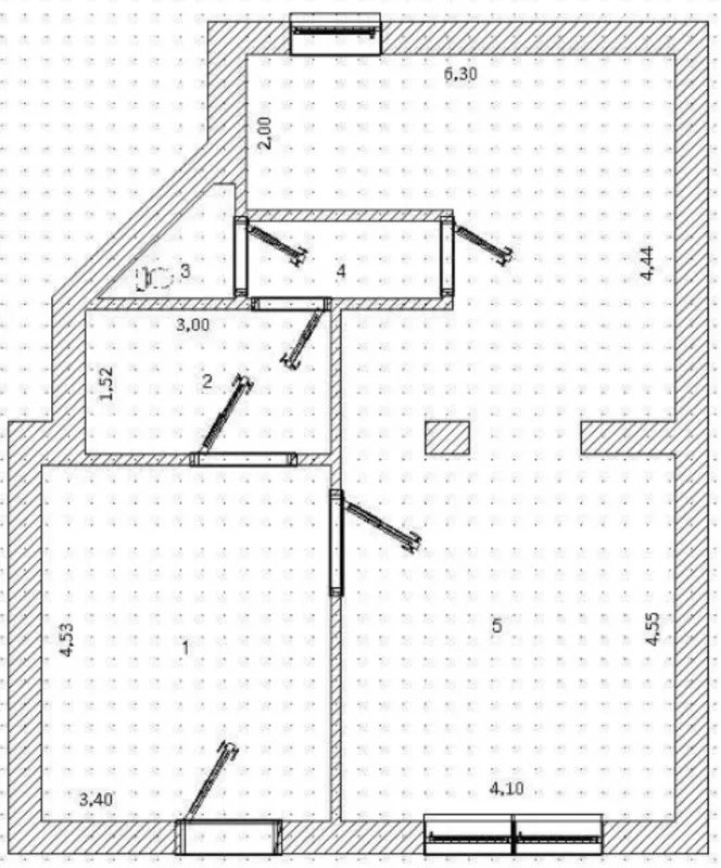 Продаж комерційного приміщення 65 m², 1 пов./2 поверхи. Адмиральский пр., Одеса. 