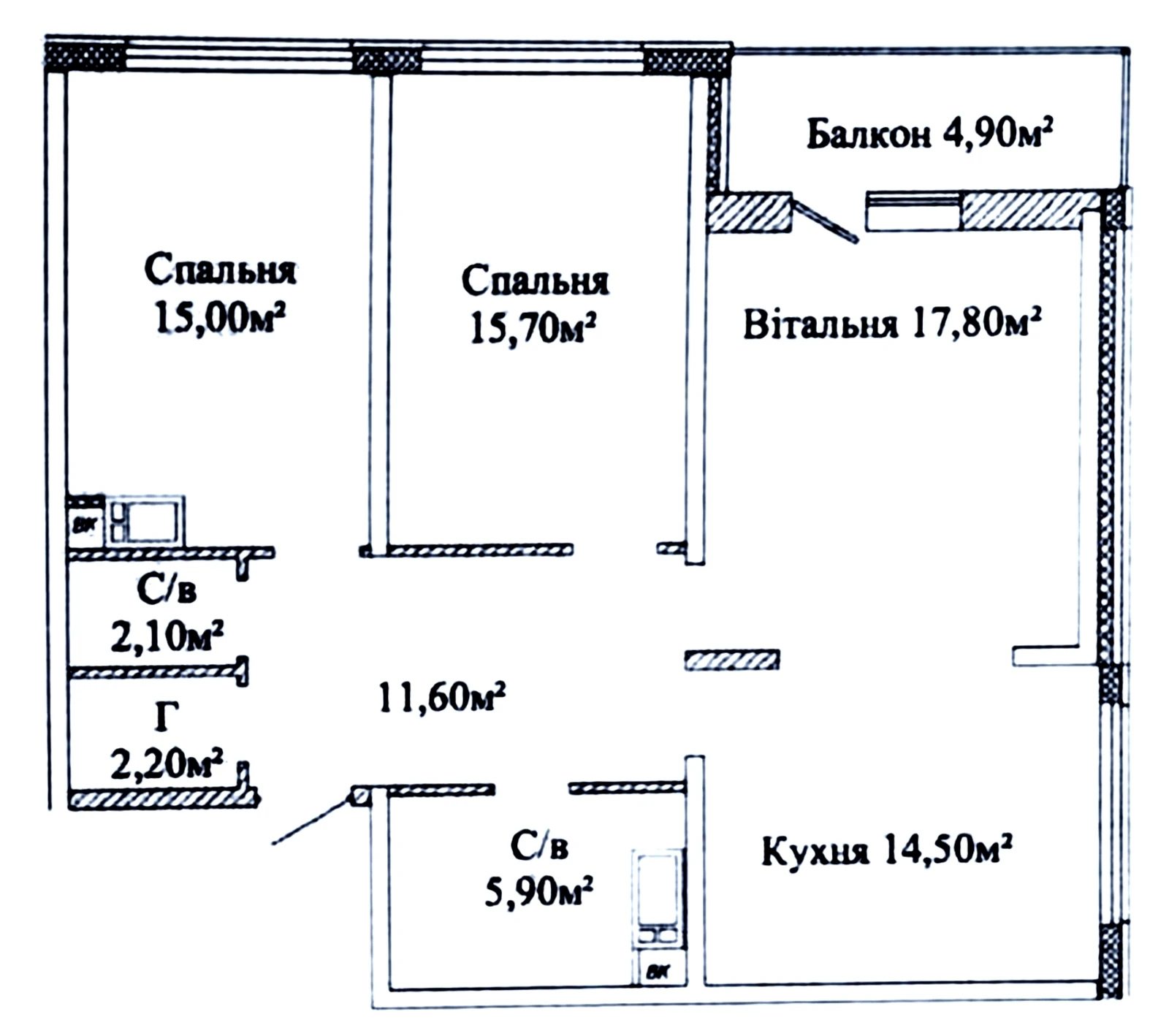 Apartments for sale. 3 rooms, 87 m², 18 floor/24 floors. 54, Zhabotynskoho ul., Odesa. 