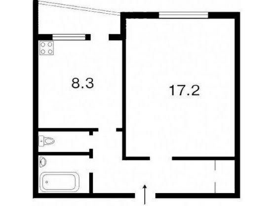 Apartment for rent. 1 room, 35 m², 5th floor/16 floors. 3, Druzhby Narodiv 3, Kyiv. 