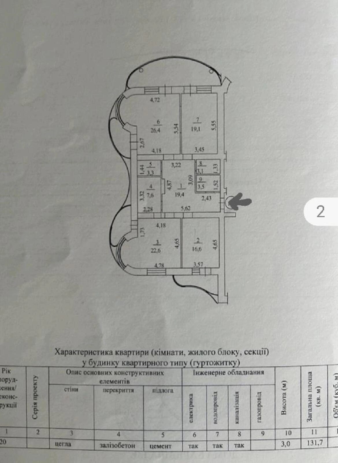 Продаж квартири 3 кімнати, 132 m², 4 пов./12 поверхів. 29, Французский б-р, Одеса. 