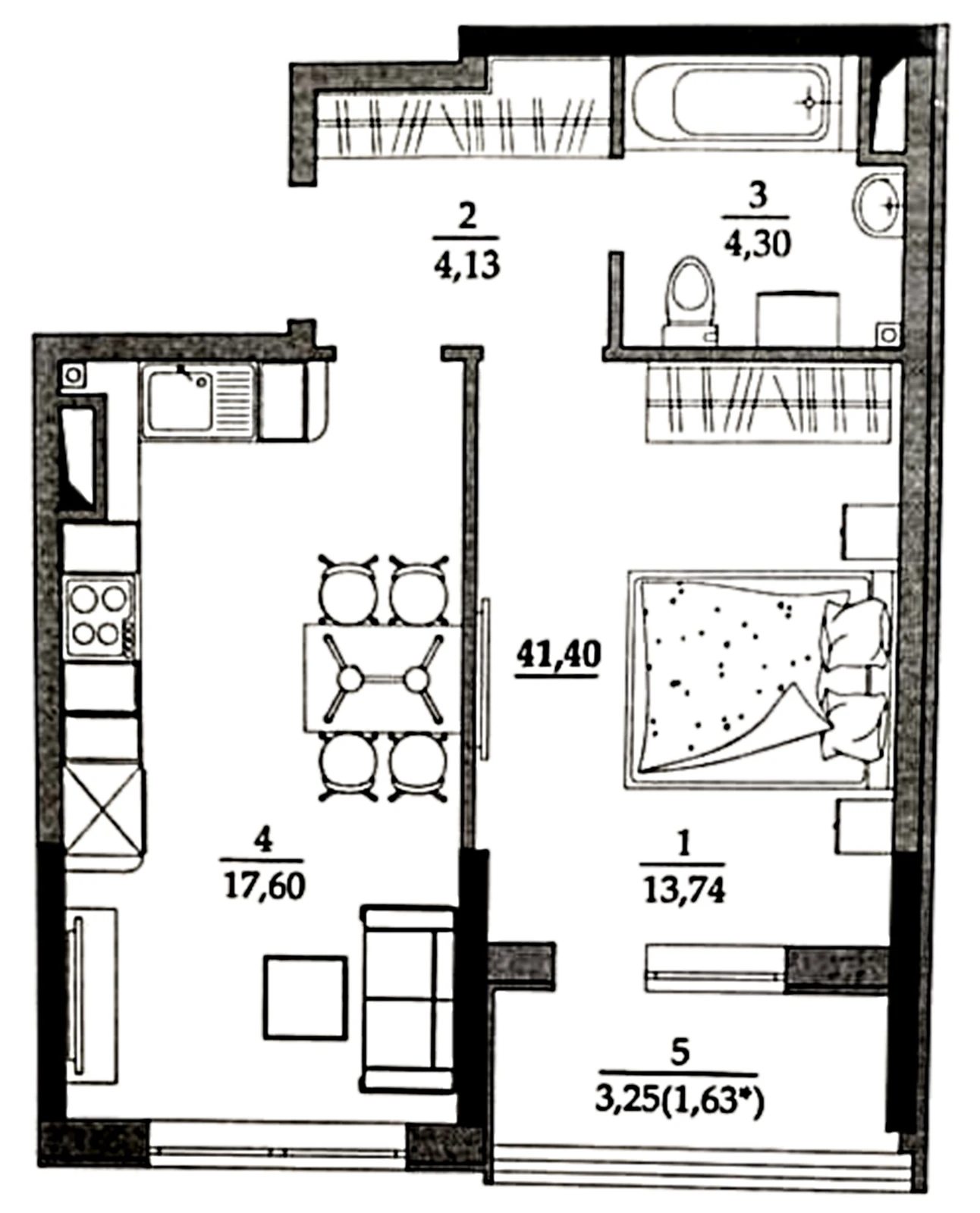 Продаж квартири. 1 room, 42 m², 9th floor/24 floors. 93, Вильямса Академика ул., Одеса. 
