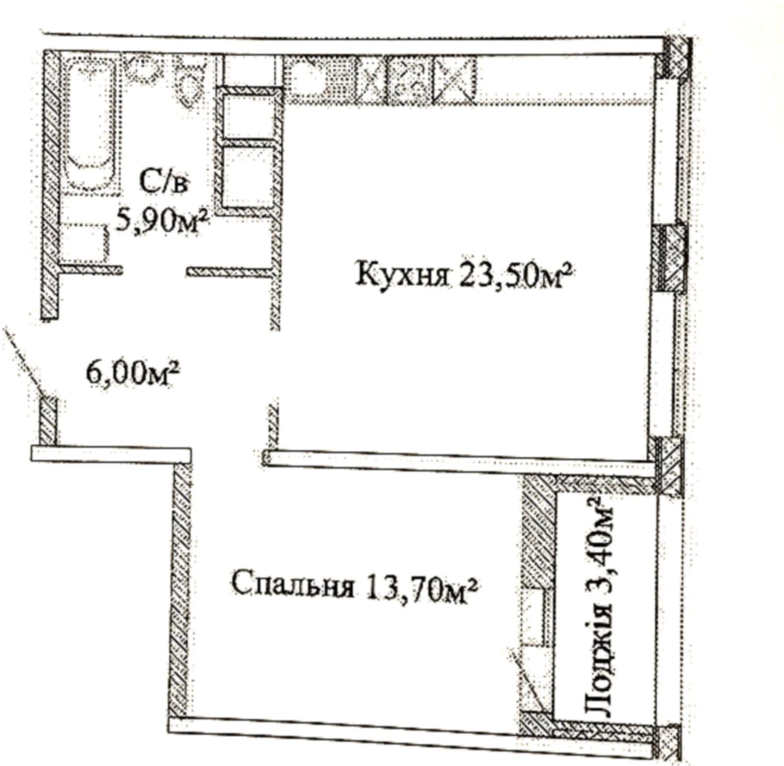 Продаж квартири. 2 rooms, 52 m², 15 floor/24 floors. 29, Варненская ул., Одеса. 