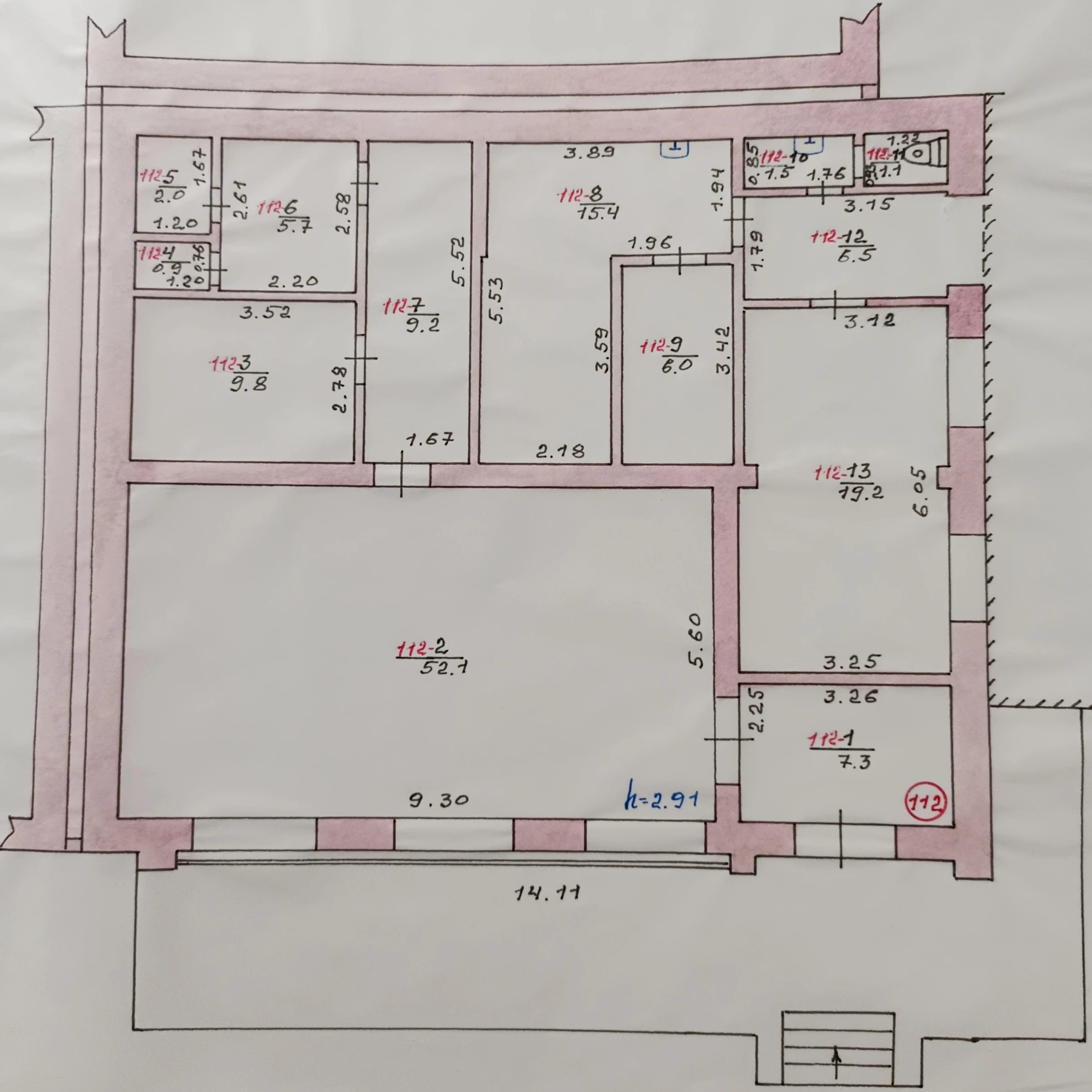 Продажа коммерческого помещения. 13 rooms, 136.7 m², 1st floor/5 floors. 2, Перемоги, Килия. 