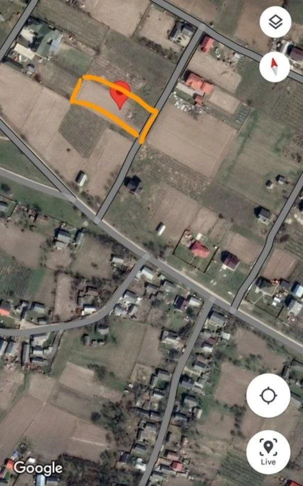 Land for sale for residential construction. Ridkivtsi. 