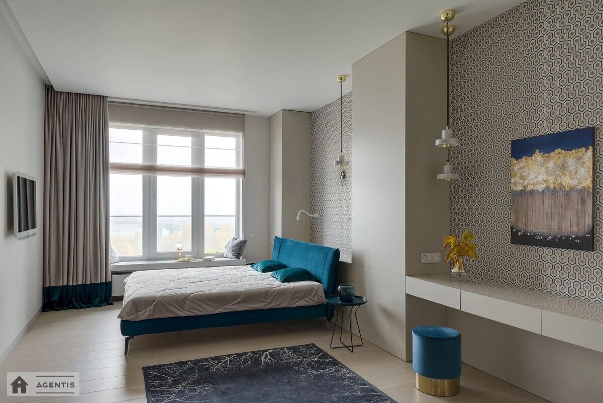 Apartment for rent. 4 rooms, 162 m², 6th floor/30 floors. 1, Obolonska Naberezhna 1, Kyiv. 
