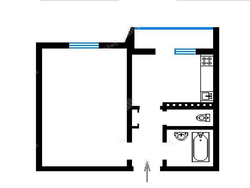 Сдам квартиру. 1 room, 34 m². 4, Кошица Александра 4, Киев. 