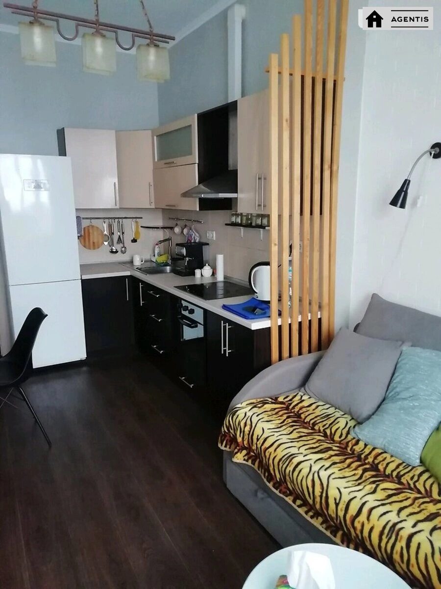 Apartment for rent. 1 room, 46 m², 22 floor/24 floors. 2, Radunska 2, Kyiv. 