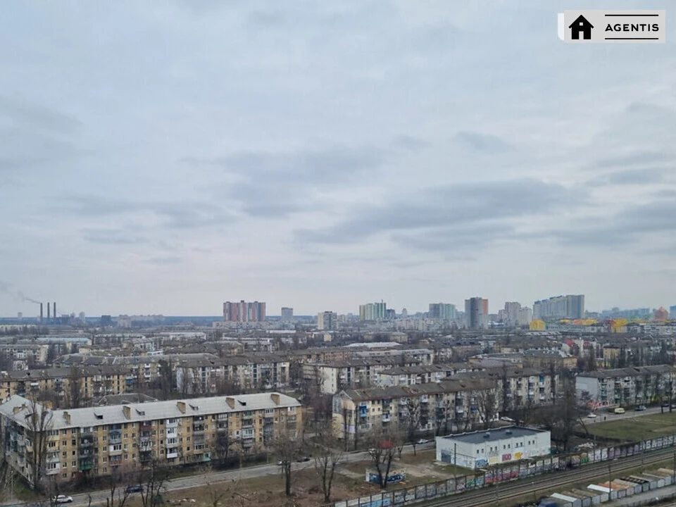 Apartment for rent. 1 room, 49 m², 15 floor/25 floors. 6, Yevhena Sverstyuka vul. Maryny Raskovoyi, Kyiv. 